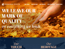 Tablet Screenshot of personaltouch.com